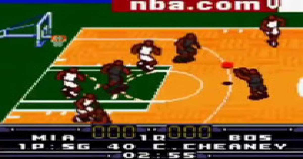NBA In The Zone 2000 GameBoy Color Online Emulators
