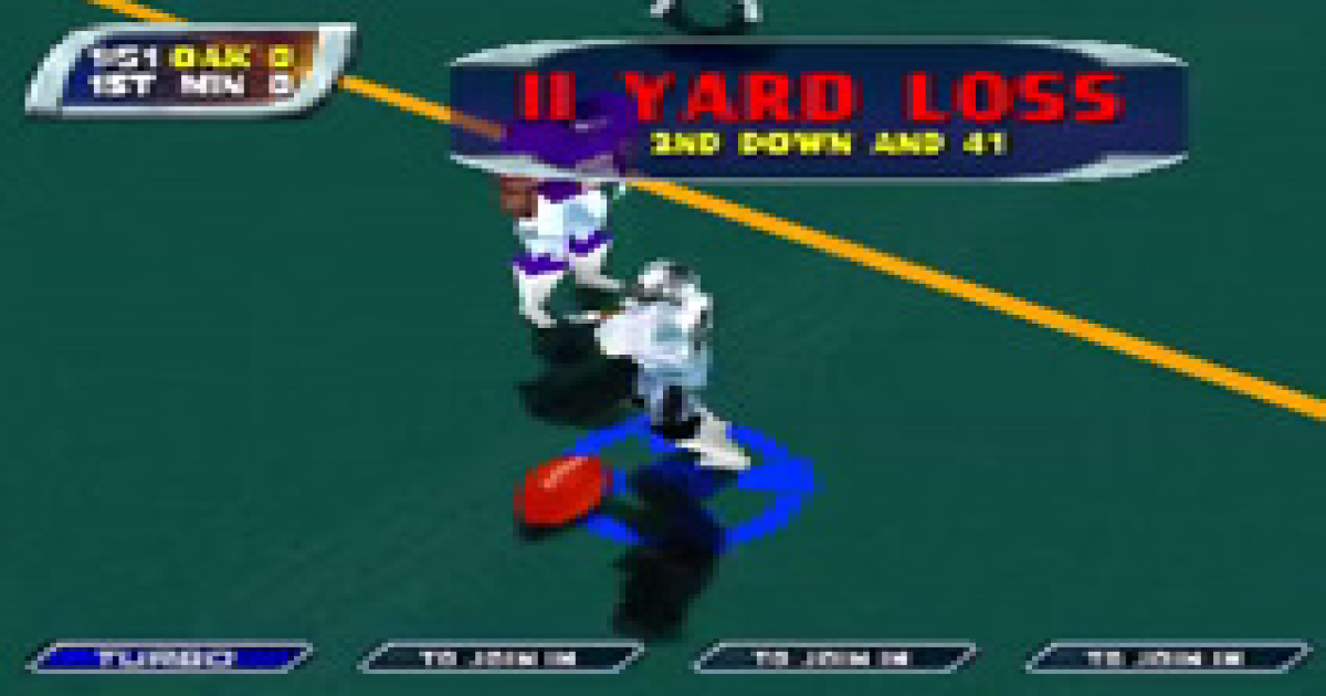 NFL Blitz 2001 (USA) emulator for Nintendo 64