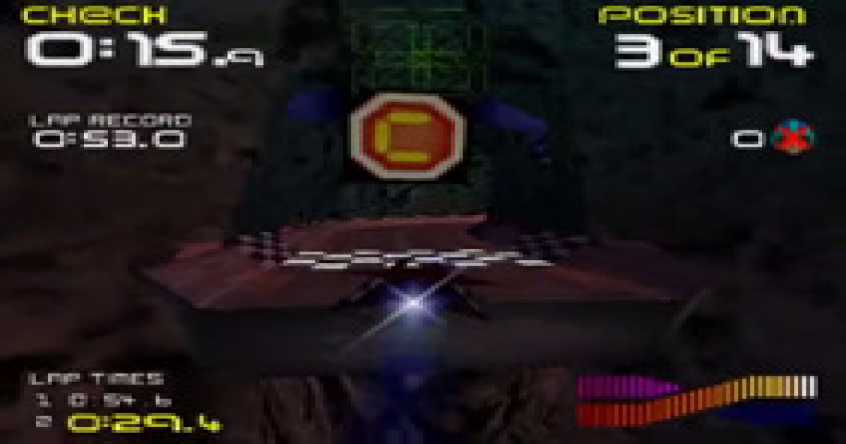 Wipeout 64 (USA) emulator for Nintendo 64