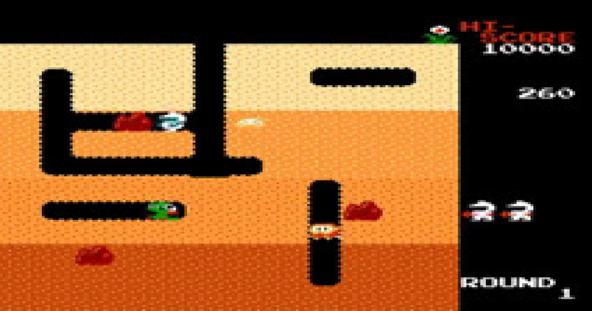 Dig Dug (J) Online Emulators