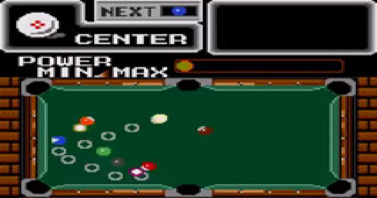 Side Pocket (USA) SEGA Game Gear Online Emulators