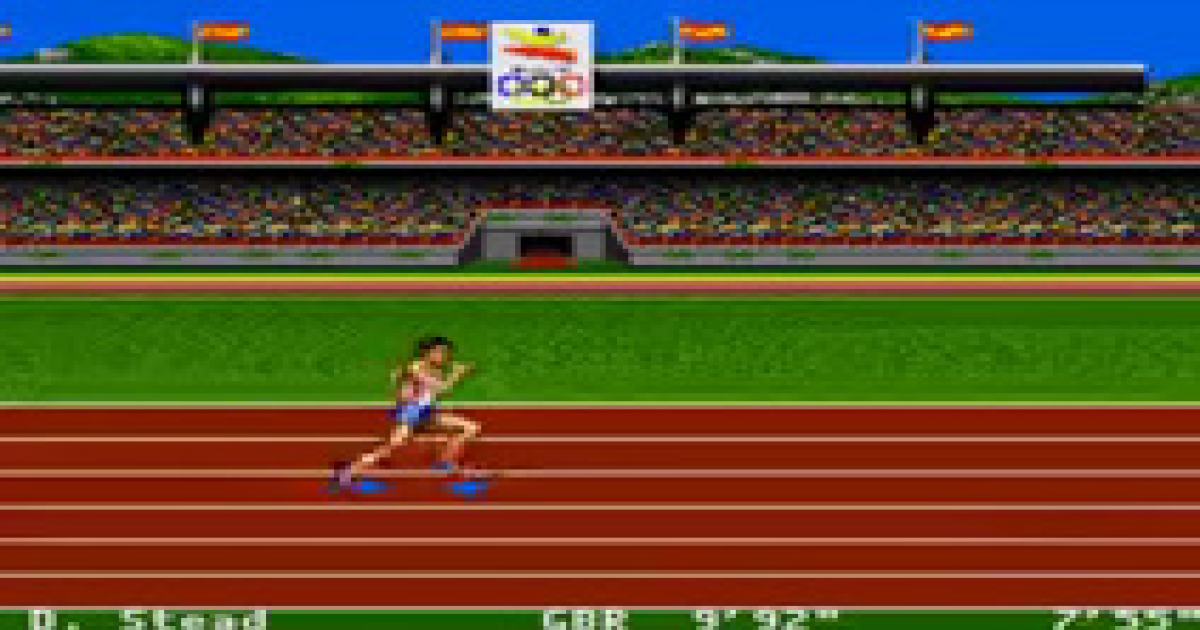 Sega Mega Drive Cassette Olympic Gold En Parfait État