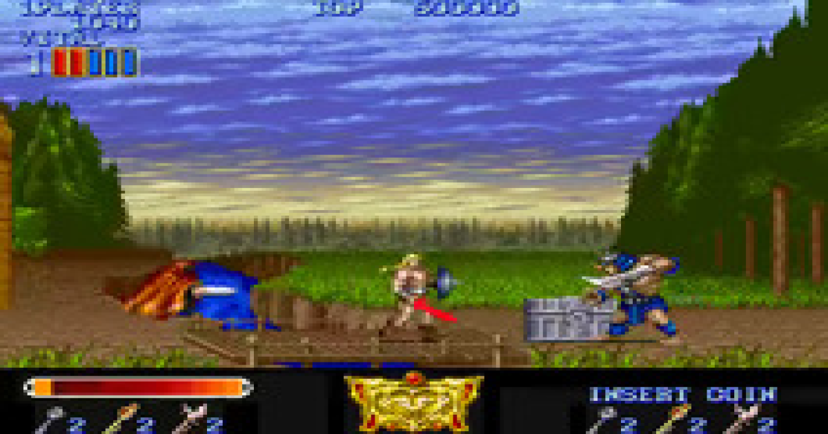 Magic Sword - Heroic Fantasy (World 900725) emulator for Arcade / Mame