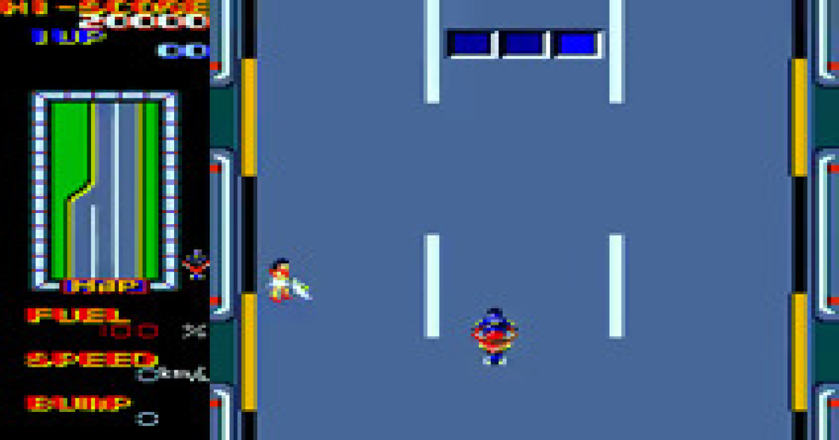 Shot Rider emulator for Arcade / Mame