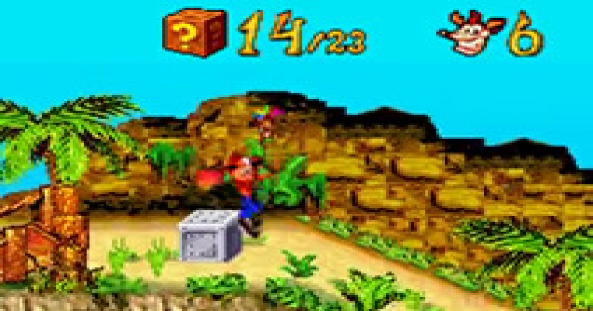 Crash Bandicoot 2 NTranced (U) GameBoy Advance Online Emulators