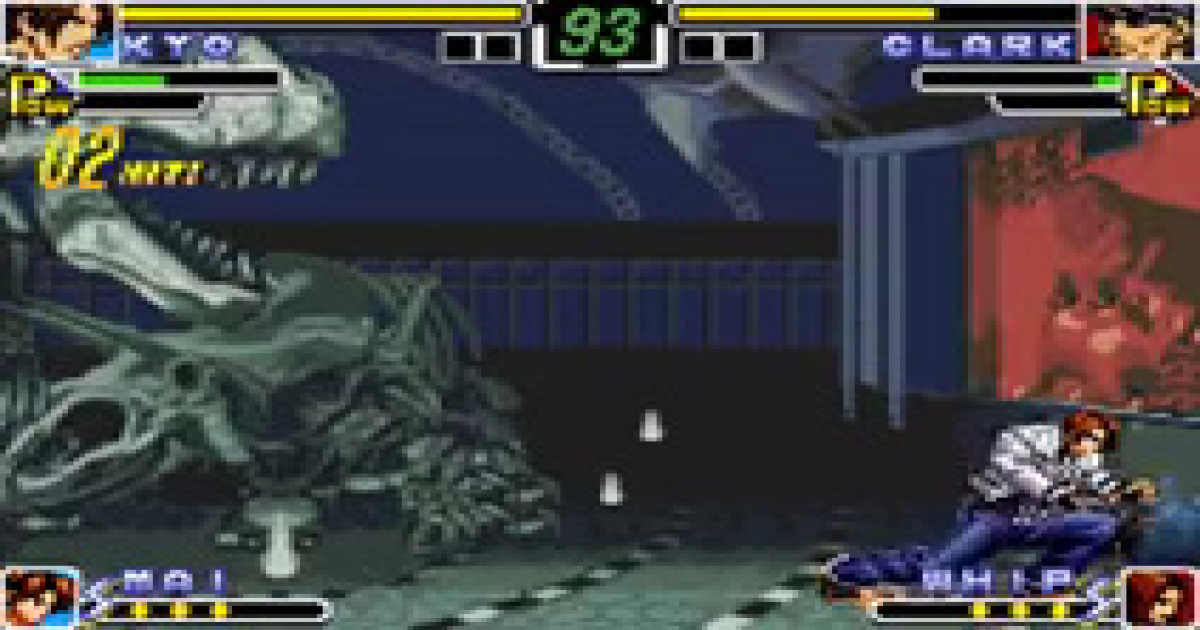King of Fighters EX, The - NeoBlood (U) emulator for GameBoy Advance