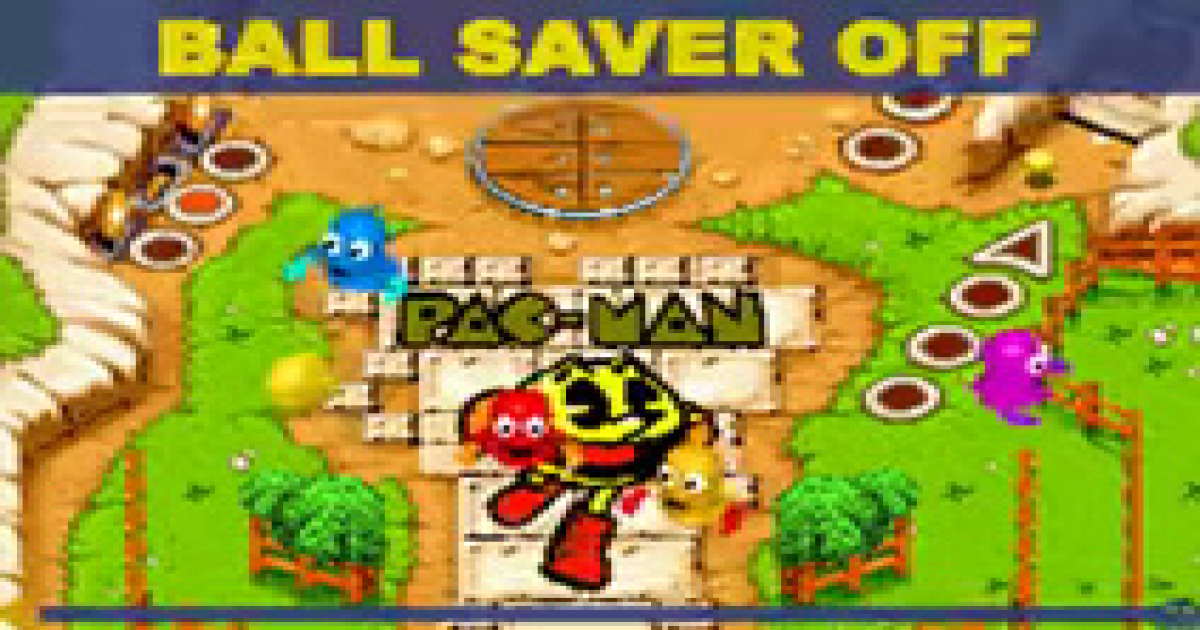 PacMan Pinball Advance (U) emulator for GameBoy Advance