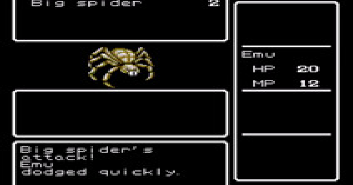 Deep Dungeon 4 - Kuro no Youjutsushi (J) emulator for Nintendo / Famicom