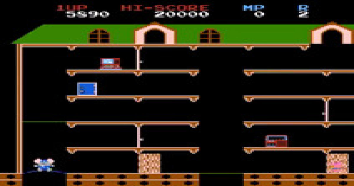 Mappy (J) emulator for Nintendo / Famicom