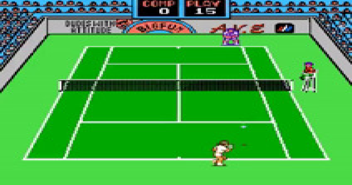 Rad Racket - Deluxe Tennis II (AVE) emulator for Nintendo / Famicom