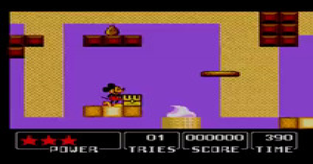 CASTLE OF ILLUSION Starring Mickey Mouse Sega Game Gear Genuine PAL