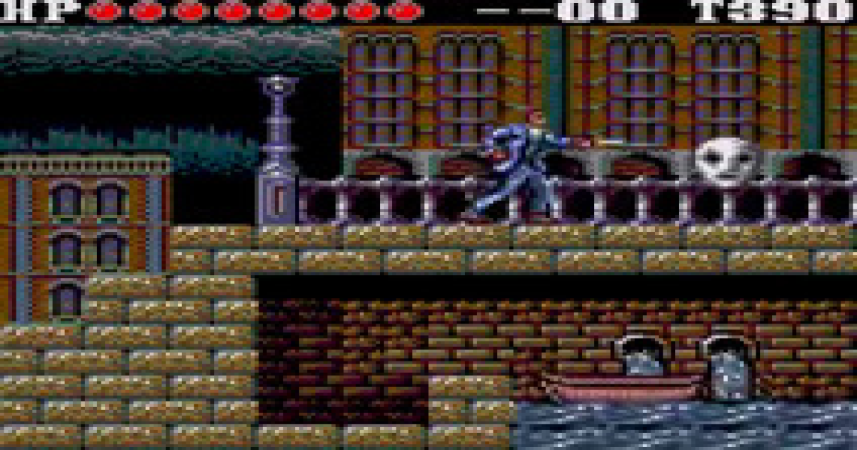 Vampire Master of Darkness (USA) emulator for SEGA Game Gear