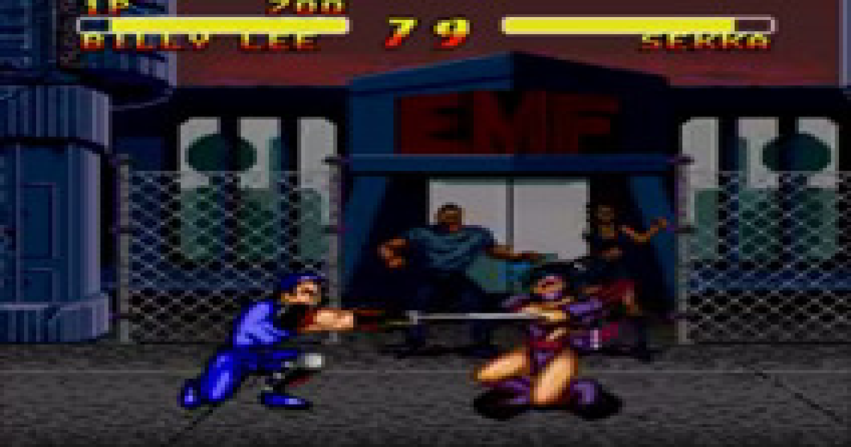 Double Dragon V The Shadow Falls (USA) emulator for Sega Mega Drive