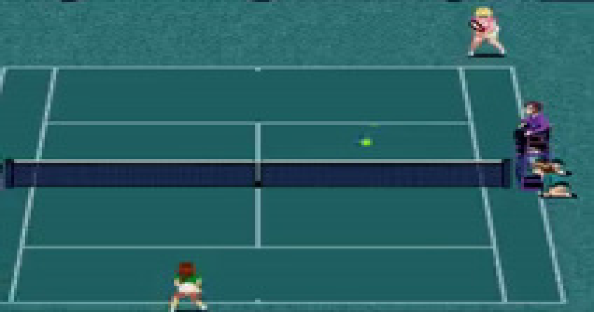 Jennifer Capriati Tennis (USA) emulator for Sega Mega Drive / Genesis