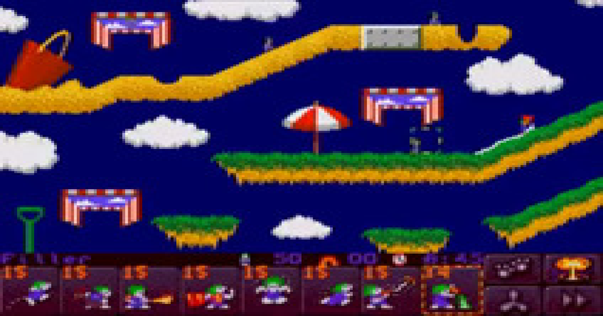 lemmings 2 tribes juego para la sega megadrive - Buy Video games and consoles Mega Drive on todocoleccion