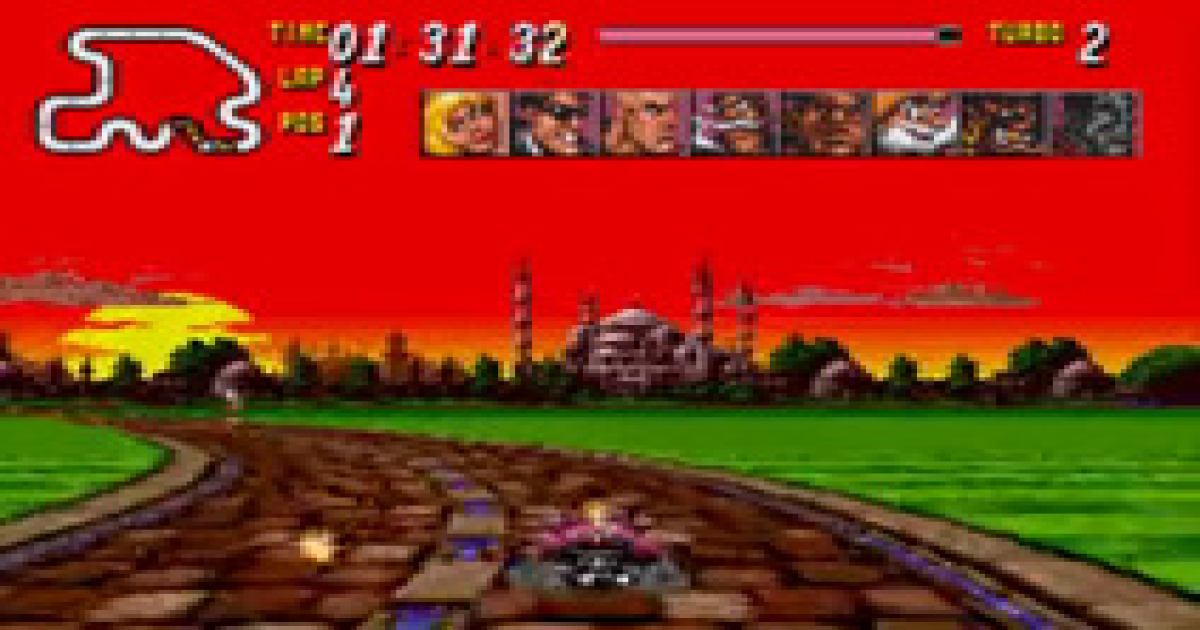 Street Racer (Europe) emulator for Sega Mega Drive / Genesis
