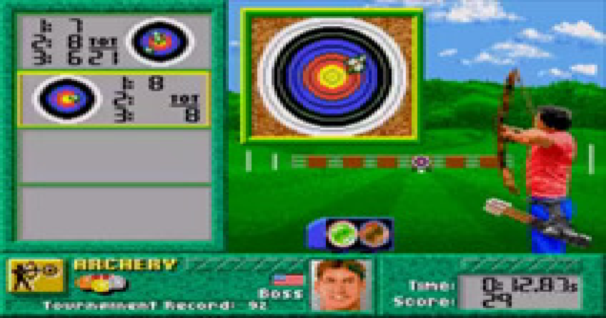 Jeu Summer Challenge - Version Originale Sega Megadrive - Bon état - Jeu Vidéo Rétro