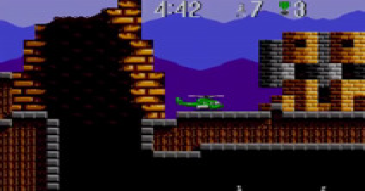 Jeu Vidéo AIR Rescue - Sega Master System - Complet (boîte, Notice) - Arcade - Très Bon état