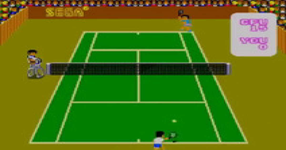 Super Tennis (USA, Europe) emulator for Sega Master System