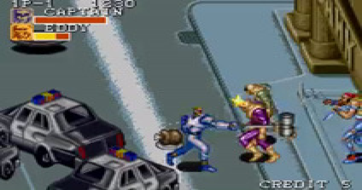 Captain Commando (USA) emulator for Super Nintendo / Super Famicom