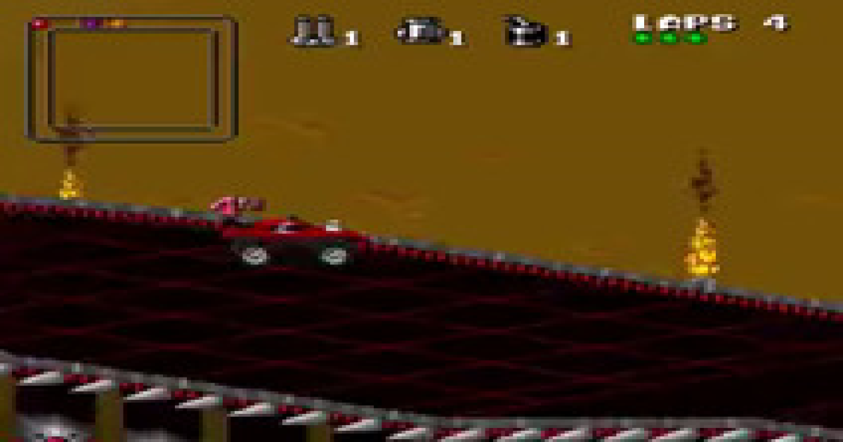 Rock n' Roll Racing (USA) emulator for Super Nintendo / Super Famicom