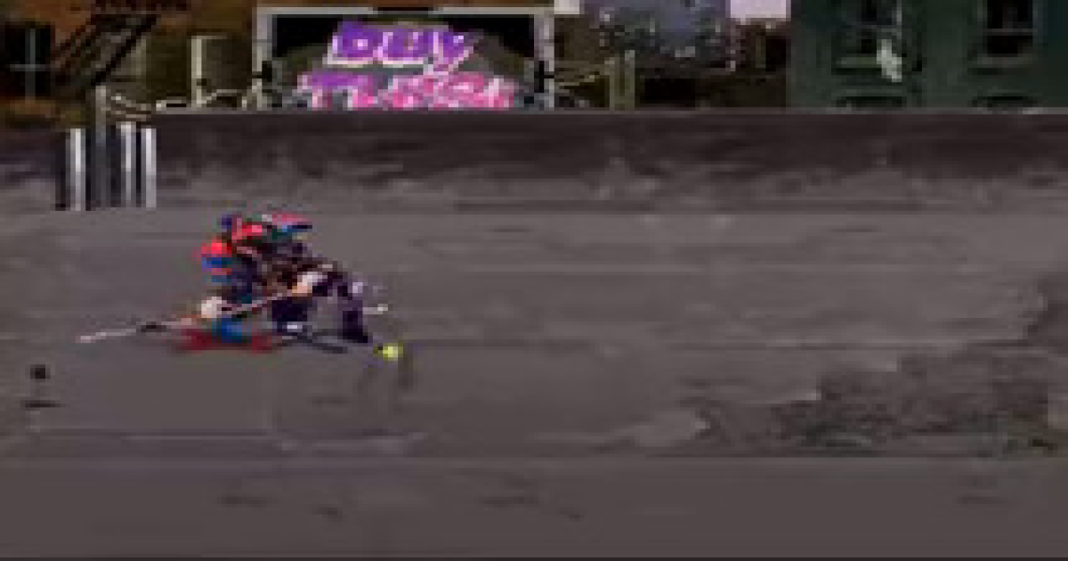 Street Sports Street Hockey '95 (USA) Super Nintendo / Super