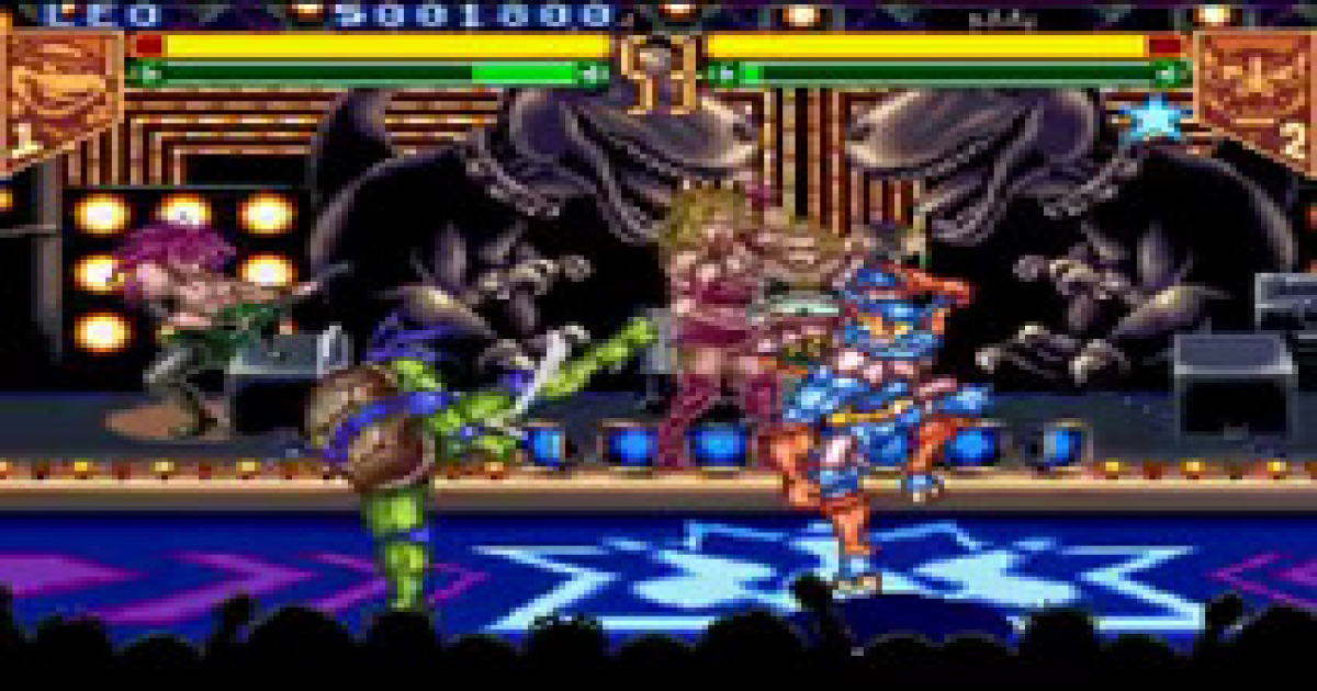 Teenage Mutant Ninja Turtles - Tournament Fighters (USA) emulator for ...