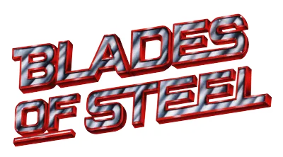 Logo of Blades of Steel (version T)