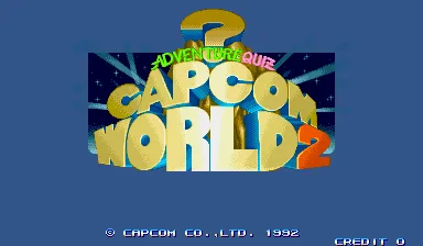 Logo of Capcom World 2 (Japan 920611)