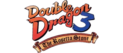 Logo of Double Dragon 3 - The Rosetta Stone (US)