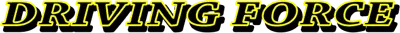 Logo of Driving Force (Pac-Man conversion)