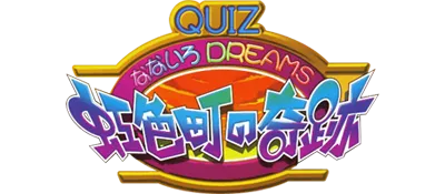 Logo of Quiz Nanairo Dreams: Nijiirochou no Kiseki (Japan 960826)