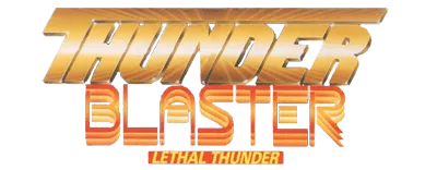 Logo of Thunder Blaster (Japan)