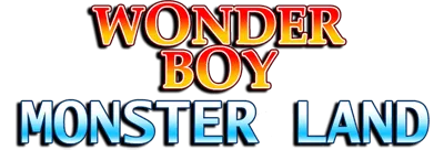 Logo of Wonder Boy in Monster Land