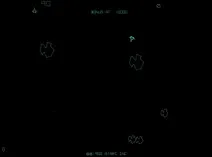 Screenshot of Asteroids Deluxe (rev 2)