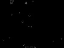 Screenshot of Asteroids (rev 2)