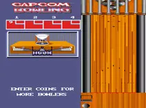 Screenshot of Capcom Bowling (set 1)