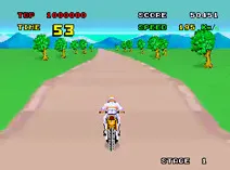 Screenshot of Enduro Racer
