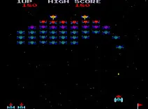 Screenshot of Galaxian (Namco set 1)