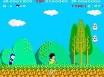 Screenshot of Kid Niki - Radical Ninja (US)