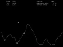 Screenshot of Lunar Lander (rev 2)