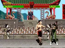 Screenshot of Mortal Kombat (rev 5.0 T-Unit 03-19-93)