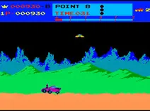 Screenshot of Moon Patrol