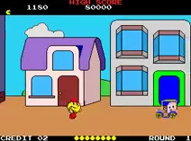 Screenshot of Pac-Land (set 1)