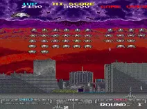 Screenshot of Super Space Invaders '91 (World)