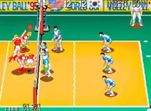 Screenshot of World Cup Volley 95 (Japan v1.0)