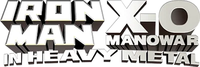 Logo of Iron Man and X-O Manowar in Heavy Metal