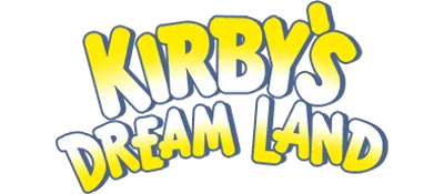 Logo of Kirby's Dream Land