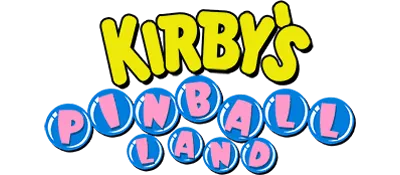 Logo of Kirby's Pinball Land