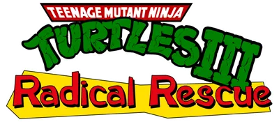 Logo of Teenage Mutant Ninja Turtles III - Radical Rescue